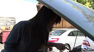 Can you handle watching this busty waitress take a monster cock in sloppy homemade action?