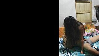 mi hermanastra se sube en mi pecho y tenemos una interaccion intima con orgasmos