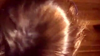 brunette milf gets facial cumshot from monster cock