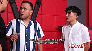 Silvia Santez As Stepmom In Erotic Model Gangbang With Quickie Fucking And Blowjobs