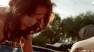 East European Lesbian Babes Masturbate With Toys