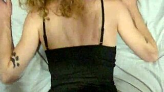 Cheating curly haired milf begs for breeding creampie on snapchat