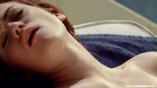 East European Lesbian Babes Masturbate With Toys