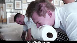 Sheena Ryder and Dee Williams swap stepsons for punishment. Taboo orgy unfolds with curvy milfs in wild action.