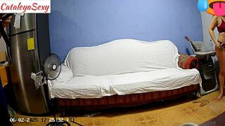 backstage prep with big ass model in lingerie