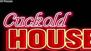 Wow, se denne kone stønne over elskers store pik mens manden stirrer!