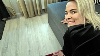 Blonde housewife slut gets fucked hard.