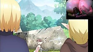 Summoned to fuck three hotties in isekai harem with BBC.