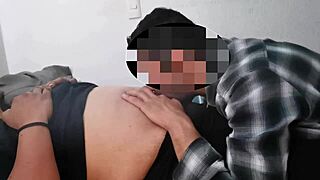 Watch me lick this MILF's belly button