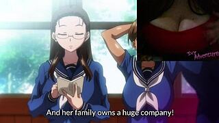 Hot chubby girl with big tits watching seika jogakuin kounin ep4