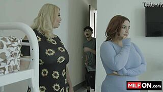 Can These Horny Big Tit Sluts Handle Two Boys And Their Big Dicks?