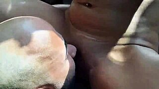 Neighbor spied on me through the window, I took advantage and asked for help.