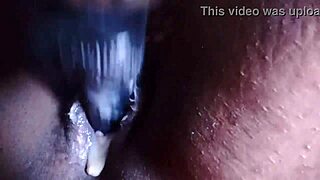 Horny milf receives ass massage leading to sweet creampie