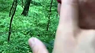 Wow, Milf Gives Her Big Ass In The Woods For Hot Assfucking!