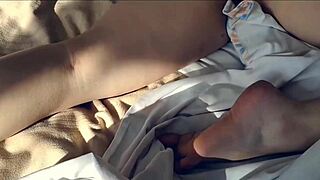 Fucked 40-Year-Old Stepmom in Husband's Bed to Orgasm POV