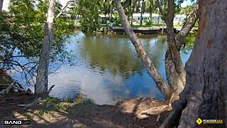 Roadside - Thick Blonde Milf Fucked Hard by Assistance