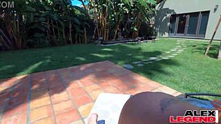 busty whore shay sights bangs alex by the pool