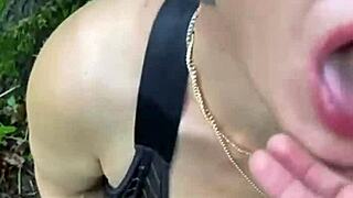 Wow, Milf Gives Her Big Ass In The Woods For Hot Assfucking!