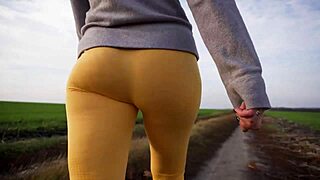 Spying On MILFs In Tight Yoga Pants