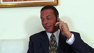 asian sexy mom enjoys family playtime