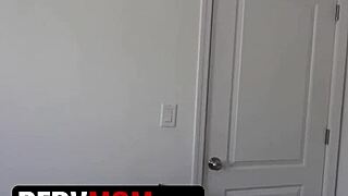 Horny Milf Stepmom Seduces Stepson Hard