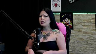 Morena shows big tits in never have i ever game