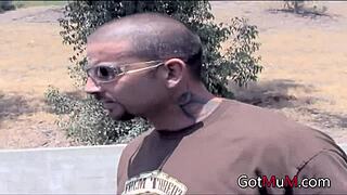 Picked up two random milfs for a wild casting couch fuck session