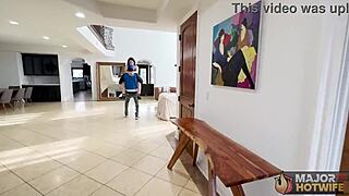 Redhead Busty Cougar Peaches Gets Her Wet Pussy Fucked By Rome Major!