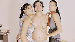 Uttaran20 Features Intense Threesome With Creampie Swapping And Deepthroat Action