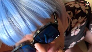 What Happens In This Super Closeup Blowjob Fuck Cum Scene?