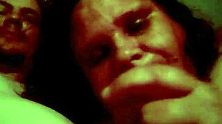 Step mom with big tits sucks monster cock in bath.