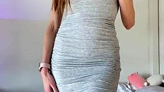 MILF Babe Gives Jerk Off Instructions for Solo Orgasm, Calling Daddy