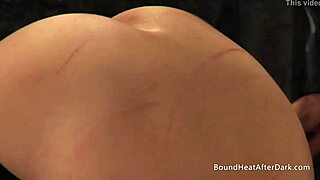 Lesbian Mistress Whips Bound Handmaiden!