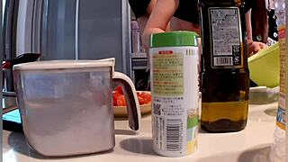 japanese milf enjoys creampie sex with lover for two days