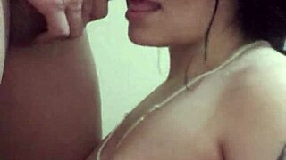 Colombian Latina Milf Sucks Nipples Outdoors Before Public Fucking