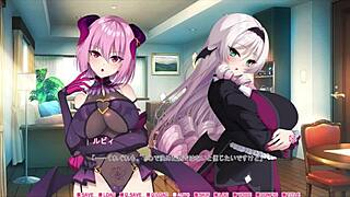 Three Beauties From Vrwold Kemonomimumma Mumma Vampire In My Roommate Gameplay 01