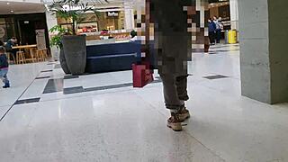 Trashy Kiwi Slut Flashes Body at Mall and Public Street