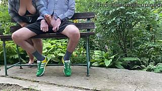 Mature cougar's saggy tits make me cum in doggystyle