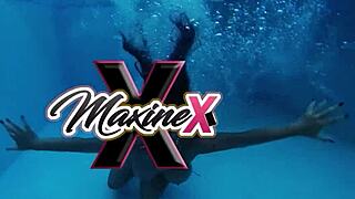 lesbian work-out fit nyssa nevers with muff diving