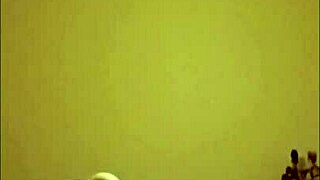 maitresse k dominates her slave in stockings