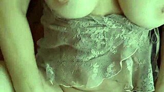 velvet milf squirts orgasms with huge homemade toys