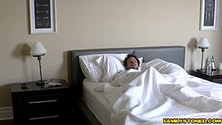 Tyler destroying her step mommas aged wide spread pussy