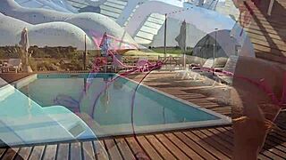 Latina Wants Jacuzzi Fuck With Monster Cock