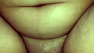 MILF's Hairy Pussy Gets Fucked and Filled with Cum