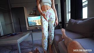 Furious Stepmom Catches Jerking Off to Nudes