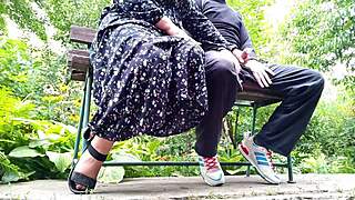 MILF BBW matura mi addestra prima del sesso in roleplay casalingo