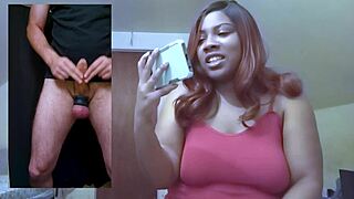 she thinks small 18+ dicks are big and huge