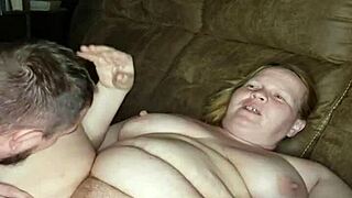 Sexy milf receives hard creampie eagerly