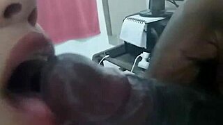 Morena Safada Performs Deep Throat and Swallows Cum