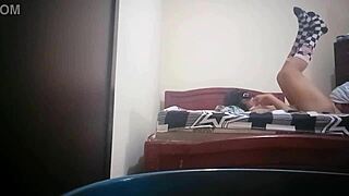 Stepmom Waits For Husband Threesome While Fucking Ass